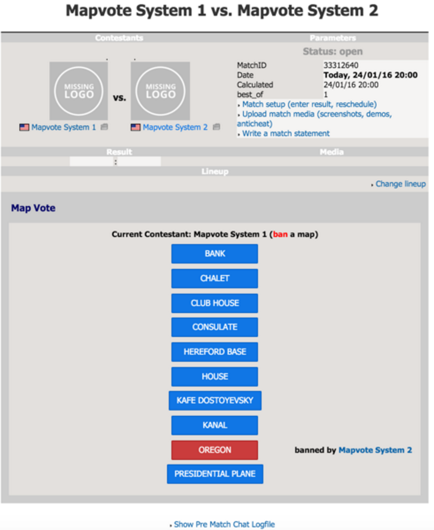 Mapvote System Tutorial News Europe Pc Rainbow Six Esl Play